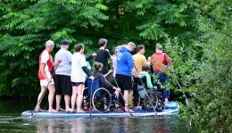 Inklusionssport Stand Up Paddle
