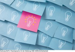 Light Bulbs Drawn on Colorful Sticky Notes