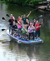 Inklusionssport Stand Up Paddle