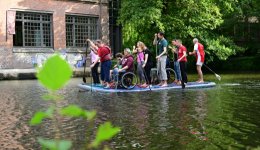 Inklusionssport Stand Up Paddle