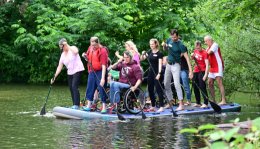 Inklusionssport Stand Up Paddle