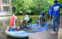 Inklusionssport Stand Up Paddle