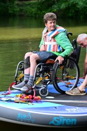 Inklusionssport Stand Up Paddle