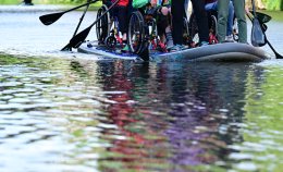 Inklusionssport Stand Up Paddle