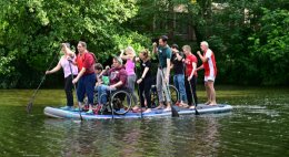 Inklusionssport Stand Up Paddle