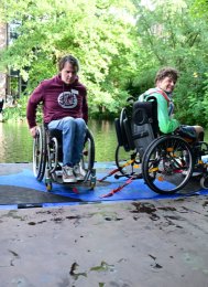Inklusionssport Stand Up Paddle