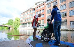 Inklusionssport Stand Up Paddle