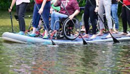 Inklusionssport Stand Up Paddle