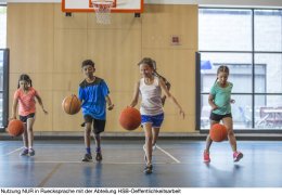 Dribbling Basketballs Up the Court